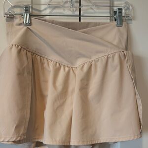 Women's Tan Running Shorts